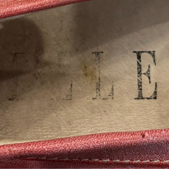 Classic leather loafer but in unique dusty-pink color from Elle - Picture 5 of 7